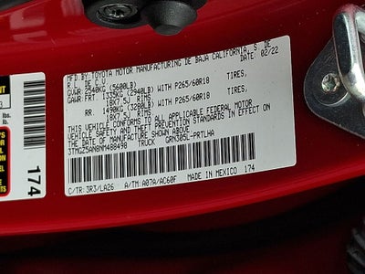 2022 Toyota Tacoma Limited V6