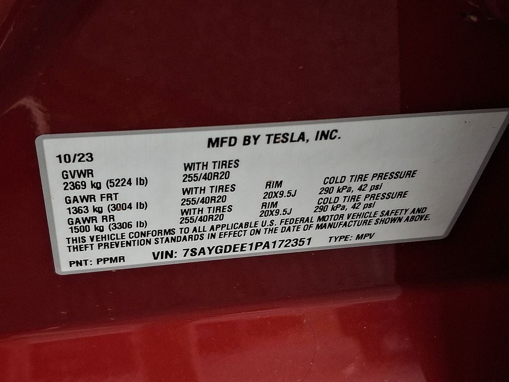 2023 Tesla Model Y Long Range