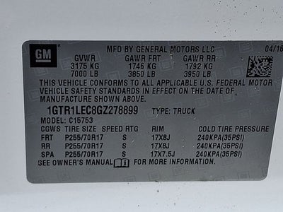 2016 GMC Sierra 1500 Base
