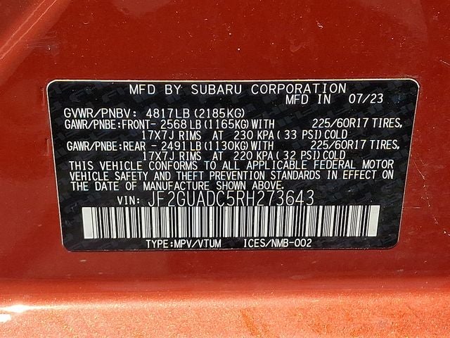 2024 Subaru Crosstrek Premium