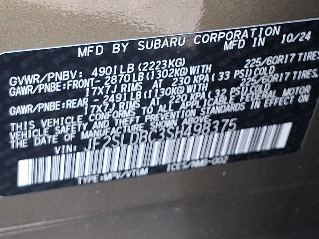 2025 Subaru Forester Premium