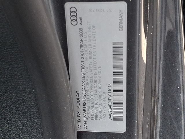 2015 Audi A7 3.0T Premium Plus